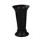 Ваза д/цветов под срезку D185мм h310мм черная 20076440
