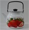 Чайник 3.5 л Сочная клубника (Л) (внутри черный) 20040208