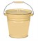 Ведро 12л с/кр кремовое б/дек (С/с) 20083612