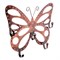 Вешалка настенная 5крючков Бабочка металл 30*23см 20093652