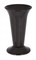 Ваза д/цветов под срезку D129мм h217мм черная 20094892