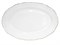 Блюдо овал. 315мм ф Надежда Белое завод край зол 20101305