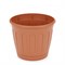 Горшок д/цветов 1,6л Дионис коричневый 20102625
