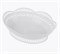 Сухарница овальная Ажур Белая 20104106